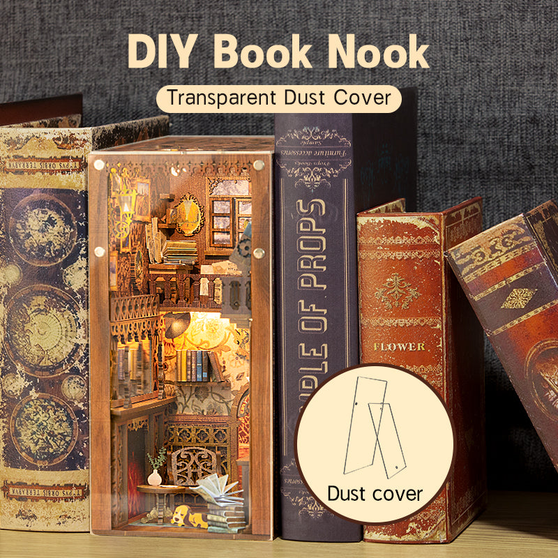 BARNOLIX DIY Booknook Kit (Eternal Bookstore)